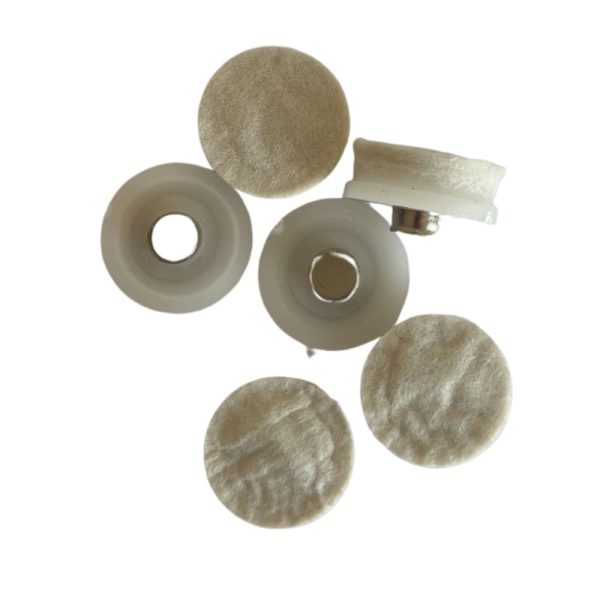 Golvskydd Rörnit Vit 22 MM