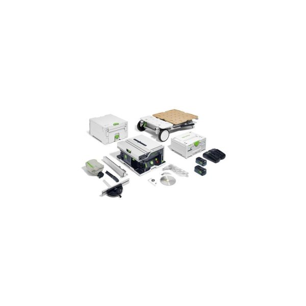 Festool Batteridriven bordssåg CSC SYS 50 EBI-Set