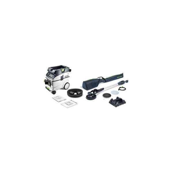 Festool Vägg- & takslip och dammsugare i set PLANEX LHS-E 225/CTM 36-Set