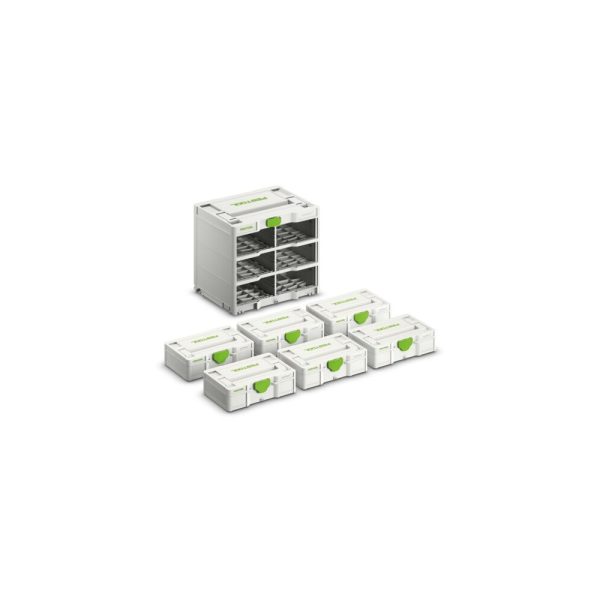 Festool Systainer³-rack SYS3-RK/6 M 337-Set