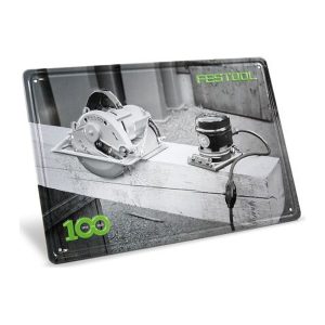 Festool Plåtskylt Retro maskiner 100 år MES-FT1 100Y