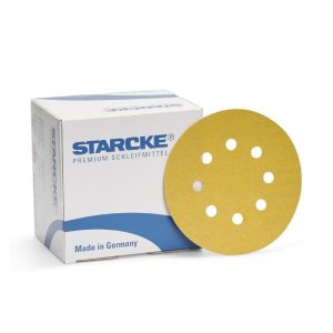 Starcke Sliprondell 125mm 8-hål Korn 40